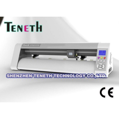 Teneth 740mm high speed cutting plotter TS24 with servo motor/cheap price cutter plotter